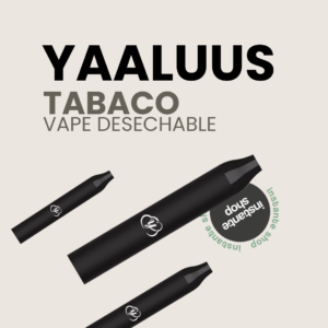 Tabaco YAALUUS, con nicotina, Tabaco 600puff, Sin nicotina