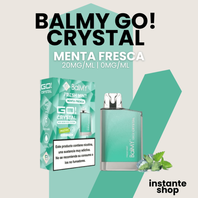 Balmy Go Crystal Menta Fresca