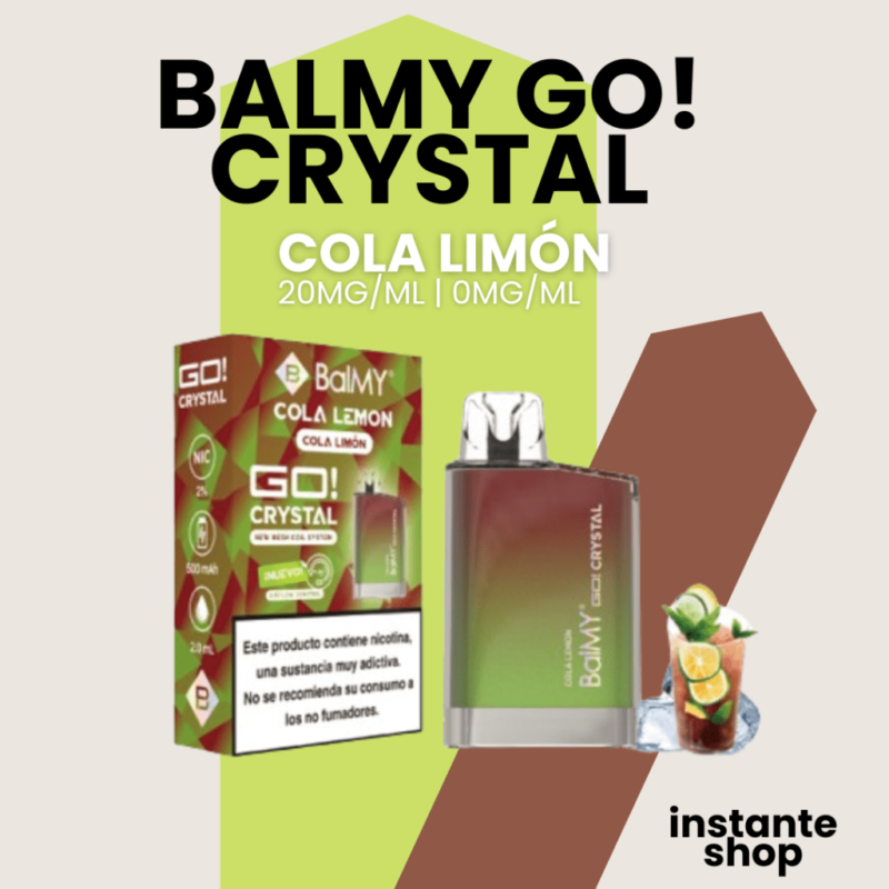 Balmy Go Crystal Cola Lemon