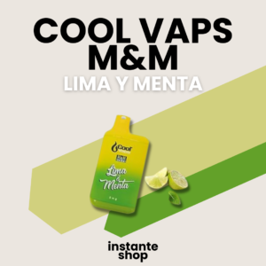 Cool Vaps m&m Lima y menta