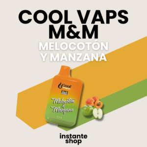 Cool Vaps m&m Melocoton y manzana