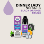 Black Orange Crush Nic Salt, Dinner Lady, Dinner Lady liquido DINNER LADY NIC SALTS Black Orange Crush