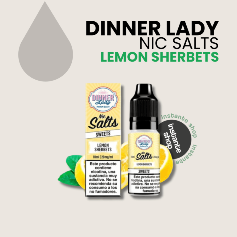 Lemon Sherbets Dinner Lady Nic Salt