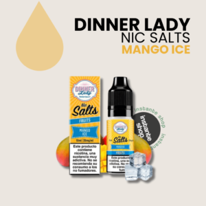 Mango Ice Nic Salt, Dinner Lady, Dinner Lady liquido DINNER LADY NIC SALTS Mango Ice