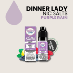 Purple Rain Nic Salt, Dinner Lady, Dinner Lady liquido DINNER LADY NIC SALTS Purple Rain