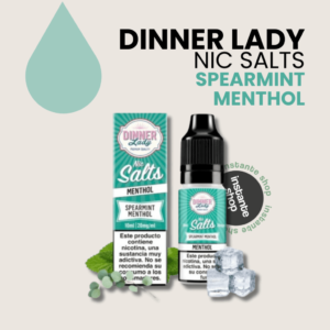 Spearmint Menthol Dinner Lady Nic Salt