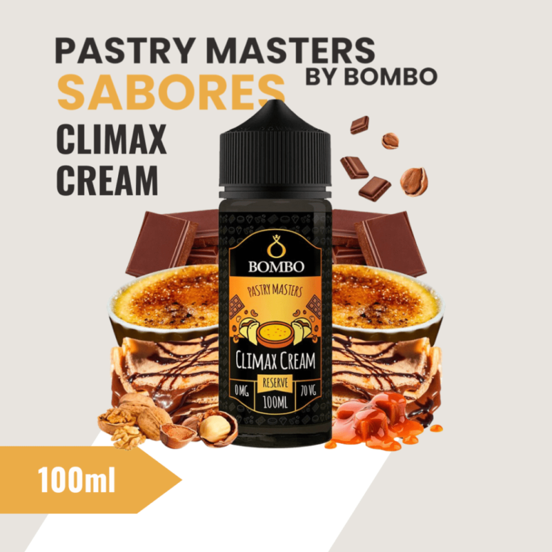 Bombo Climax Cream. Pastry Masters By Bombo Climax Cream