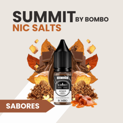 Liquido Summit summit BY bombo, nic salts Bahama Mama | Tiki Taka | Bora Bora | Coco Loco | Pangeus | Helicon | Athos | Olympus