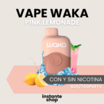 WAKA soPro Pink Lemonade, con y sin nicotina, Pod desechable. Vape Waka Pink Lemonade