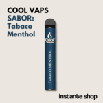 🍁🍂❄️ Cool vaps tabaco menthol, Cool vaps coleccion Menthol tobacco cool vaps coleccion tabaco sabor tabaco menthol