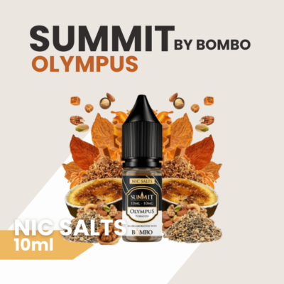 Liquido Olympus summit, summit BY bombo, nic salts summit BY bombo Olympus