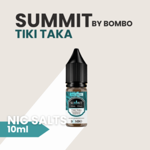 Liquido Tiki Taka summit BY bombo, nic salts summit BY bombo Tiki Taka