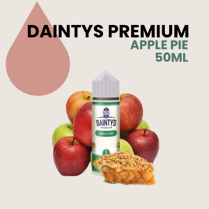 Liquido Apple Pie, Dainty's Premium, sin nicotina