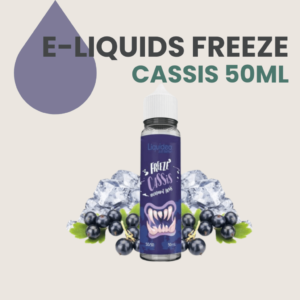 Liquideo Freeze Cassis, e-líquido Freeze, sin nicotina