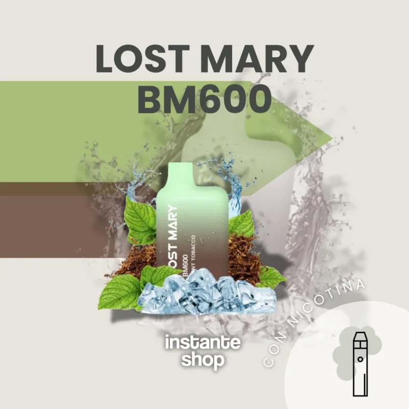 Lost Mary Bm600 Mint Tobacco