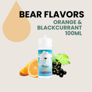 Bear Flavors Orange y blackcurrant, Liquido bear flavors, bear orange y blackcurrant