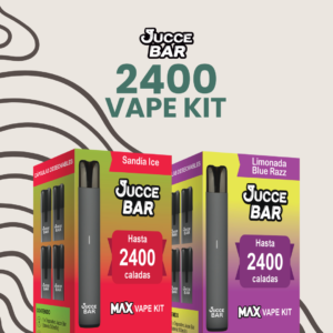 kit Jucce bar Sin nicotina, vaping shop, Jucce Bar 2400