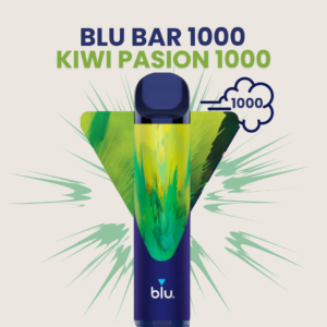 Blu bar 1000 Kiwi Pasion, Bar blu, Bar blu 1000, Con y sin nicotina