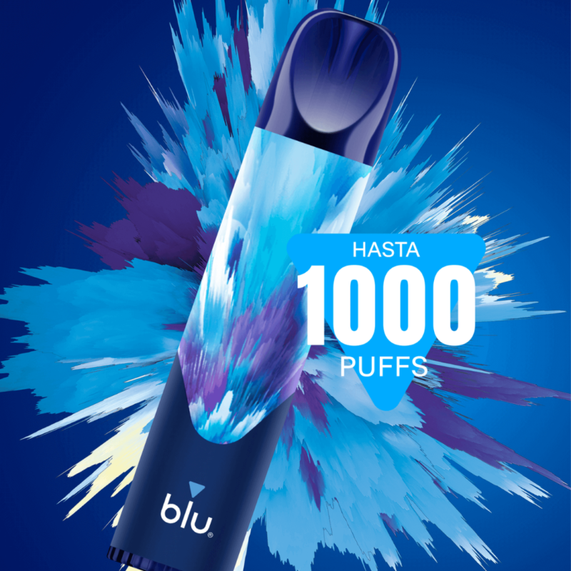 Blu Bar 1000 Blue Ice, Bar Blu, Bar Blu 1000, Con Y Sin Nicotina