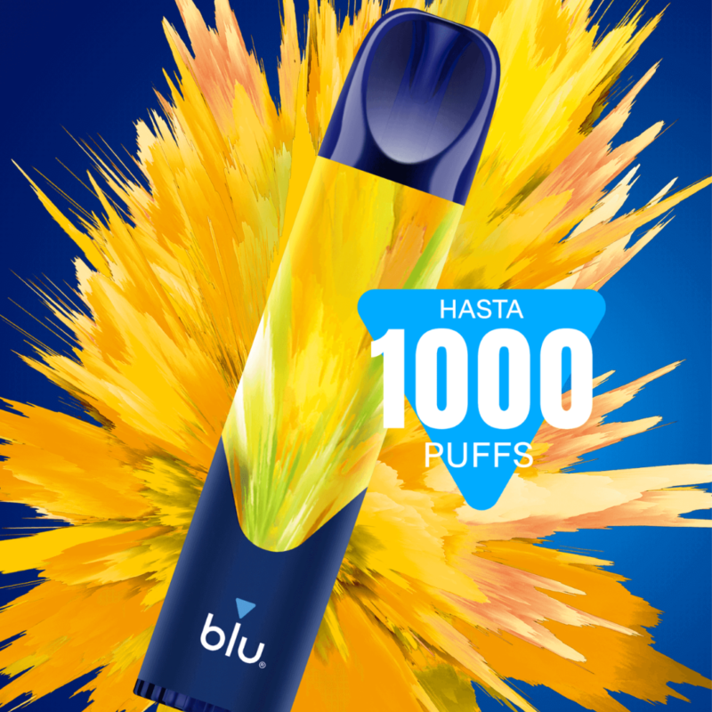 Blu Bar 1000 Mango Ice, Bar Blu, Bar Blu 1000, Con Y Sin Nicotina