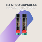 Cápsulas Elfa Pro Limonada Frambuesa Azul - Cápsulas desechables con sabor refrescante de limonada y frambuesa azul, alta producción de vapor y diseño antifugas. Capsulas Elfa pro Limonada Frambuesa Azul