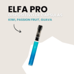 Elfa Pro Kiwi Passion y Guava - Vape desechable con sabor a kiwi, maracuyá y guayaba, 1500 caladas, diseño elegante y tecnología avanzada.