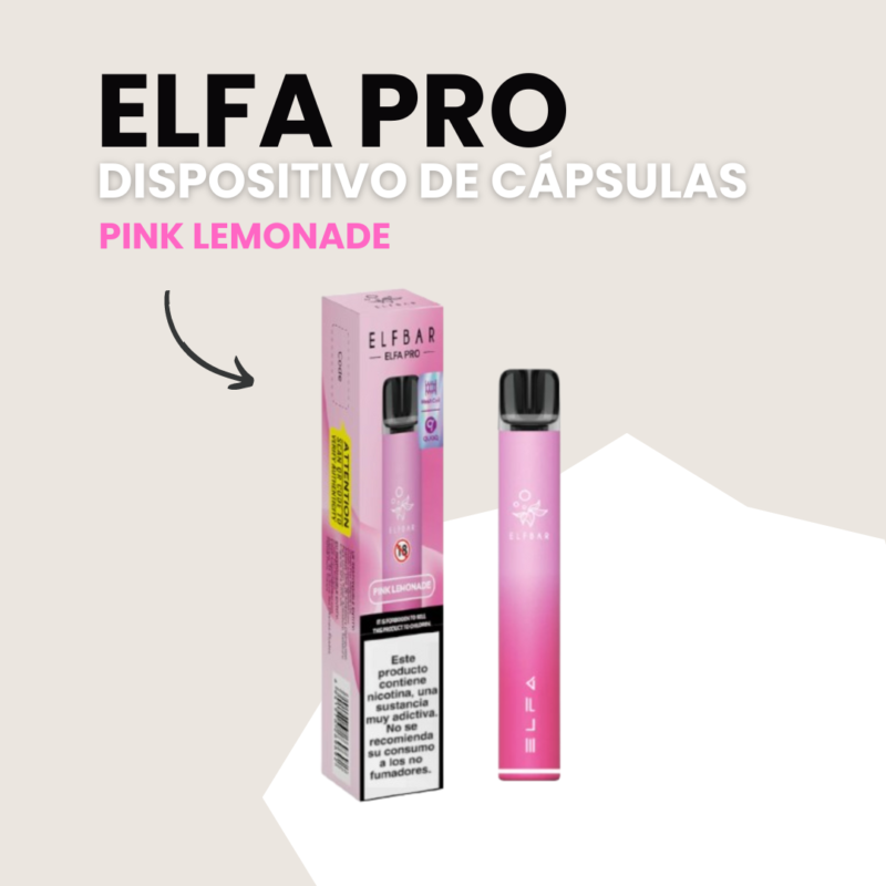 Características Del Elfa Pro Pink Lemonade Sabor Exquisito: Disfruta De Un Sabor Refrescante Y Auténtico A Limonada Rosa Que Te Hará Sentir Como En Un Día De Verano. Durabilidad: Diseñado Para Ofrecer Hasta 1500 Caladas, Asegurando Una Experiencia Prolongada. Fácil De Usar: Su Diseño Intuitivo Permite Un Uso Sencillo Y Sin Complicaciones. Tecnología Avanzada: Equipado Con Tecnología De Calefacción De Última Generación Para Un Vapor Más Suave Y Consistente. Portabilidad: Compacto Y Ligero, Perfecto Para Llevarlo Contigo A Cualquier Lugar. Variedad De Sabores: Además De La Limonada Rosa, Disponible En Una Amplia Gama De Sabores Para Todos Los Gustos. Libre De Mantenimiento: Descartable Y Sin Necesidad De Recarga O Limpieza. Niveles De Nicotina Ajustables: Disponible En Varias Concentraciones De Nicotina Para Adaptarse A Tus Preferencias. Diseño Elegante: Con Un Diseño Moderno Y Atractivo, El Elfa Pro Pink Lemonade No Solo Se Siente Bien, Sino Que También Se Ve Bien. Precio Asequible: Ofrece Una Excelente Relación Calidad-Precio, Haciendo Que El Vapeo Premium Sea Accesible Para Todos. Información Sobre El Costo De Envío: Ofrecemos Envío Gratuito En Todos Los Pedidos Superiores A 30€. Para Pedidos Inferiores, La Tarifa De Envío Varia Segun Tu Zona, Asegurando Una Entrega Rápida Y Segura En Un Plazo De 24 A 48 Horas.