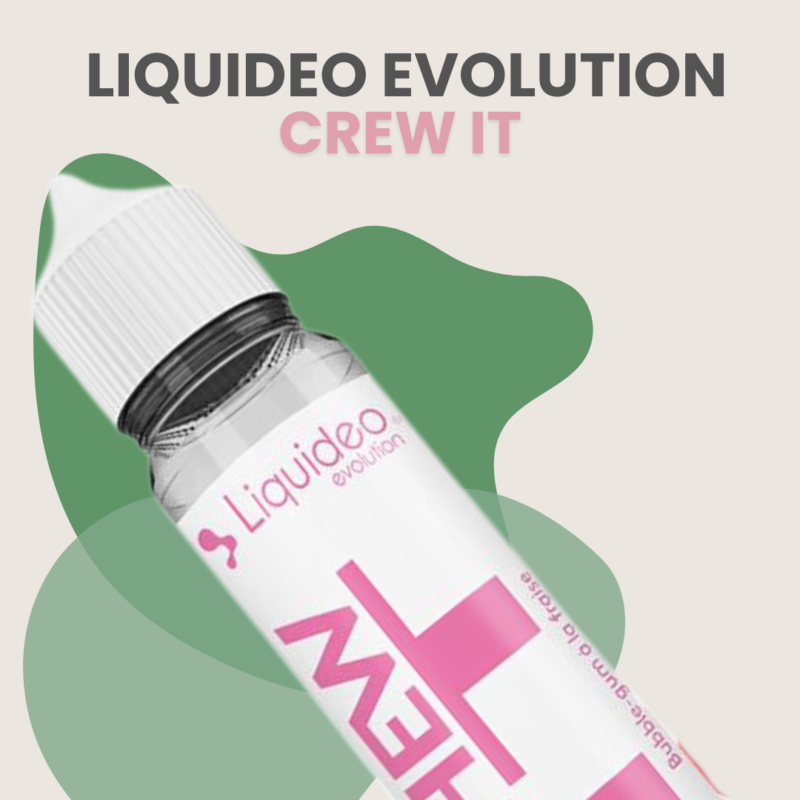 Liquideo Evolution Chew It, E-Líquido Chew It, Con Nicotina