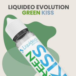 Liquideo evolution Green Kiss, e-líquido Green Kiss, Con nicotina