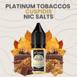 Sales platinum tabaco Cuspidis, Bombo Nic Salts, Con nicotina