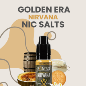 Sales de nicotina Nirvana, Bombo Golden Era, By Bombo E-liquids