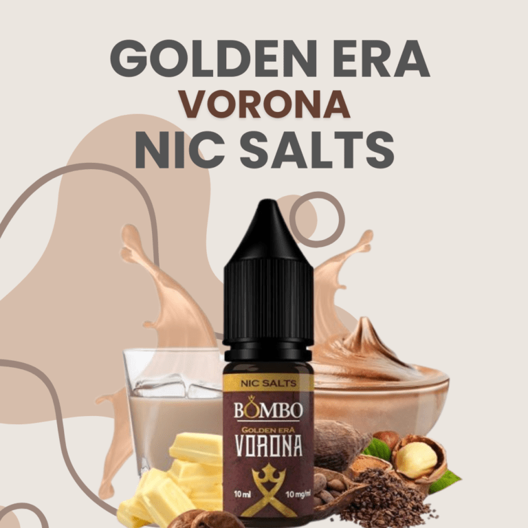 Sales de nicotina Vorona, Bombo Golden Era, By Bombo E-liquids