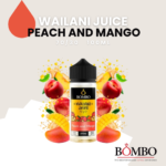 Bombo Wailani Juice Peach And Mango, Bombo eLiquids, sin nicotina