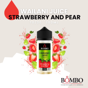 Bombo Wailani Juice Strawberry and pear, Bombo eLiquids, sin nicotina