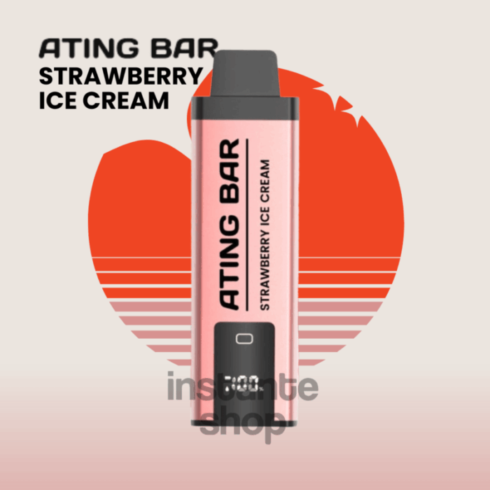 Ating Jumbo Strawberry Ice Cream