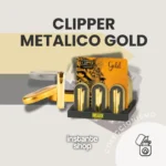 CLipper Metálico Gold