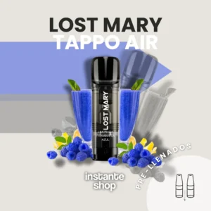 Cartuchos/Cápsulas Lost Mary Tappo Air Blue Razz Lemonad