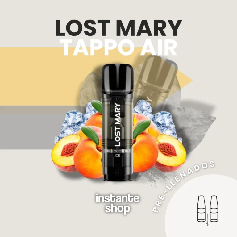 20MG Cápsulas Tappo Air de Lost Peach