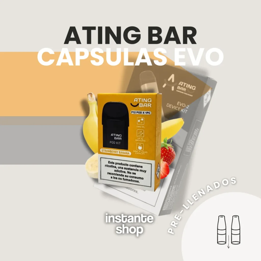 Cápsulas Ating 17Mg Strawberry Banana 17Mg