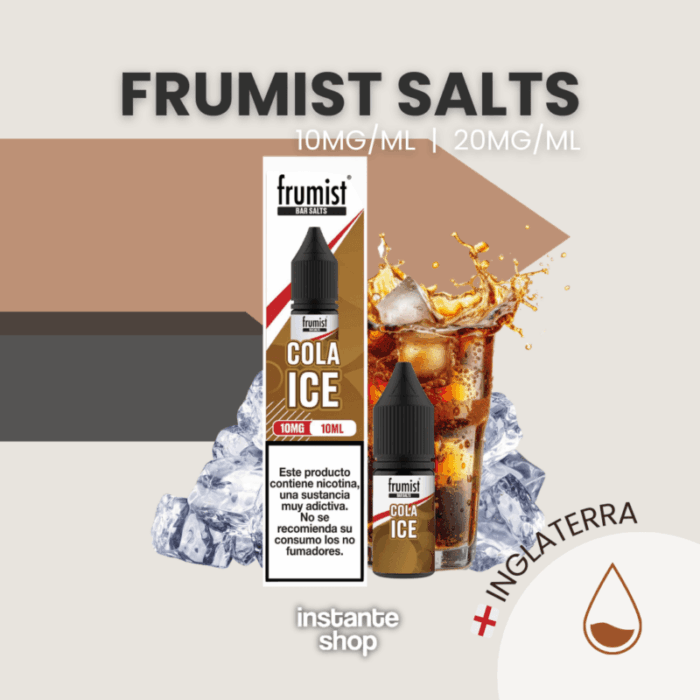 Frumist nic salts cola ice