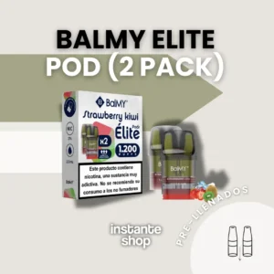 Cápsulas Strawberry Kiwi BalMY ÉLITE , Strawberry Kiwi Pods BalMY ÉLITE (Pack x2)