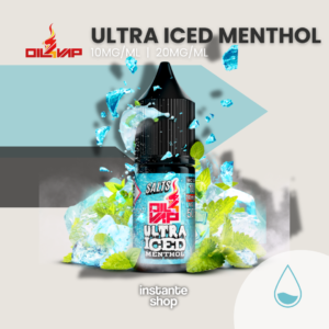 Ultra iced menthol nic salts oil4vape