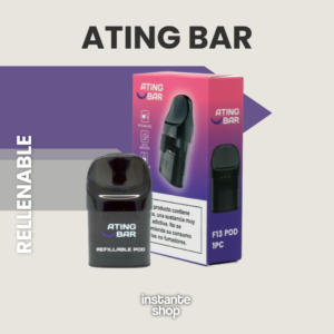 Cápsula Ating Recargable 2ml es la solución perfecta para quienes buscan personalización y comodidad en su experiencia de vapeo.