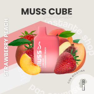 Muss Cube 800 STRAWBERRY PEACH 🍓🍑