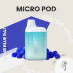 Pod Desechable Sour Blue Raspberry Micro Pod 20mg🫐🍋