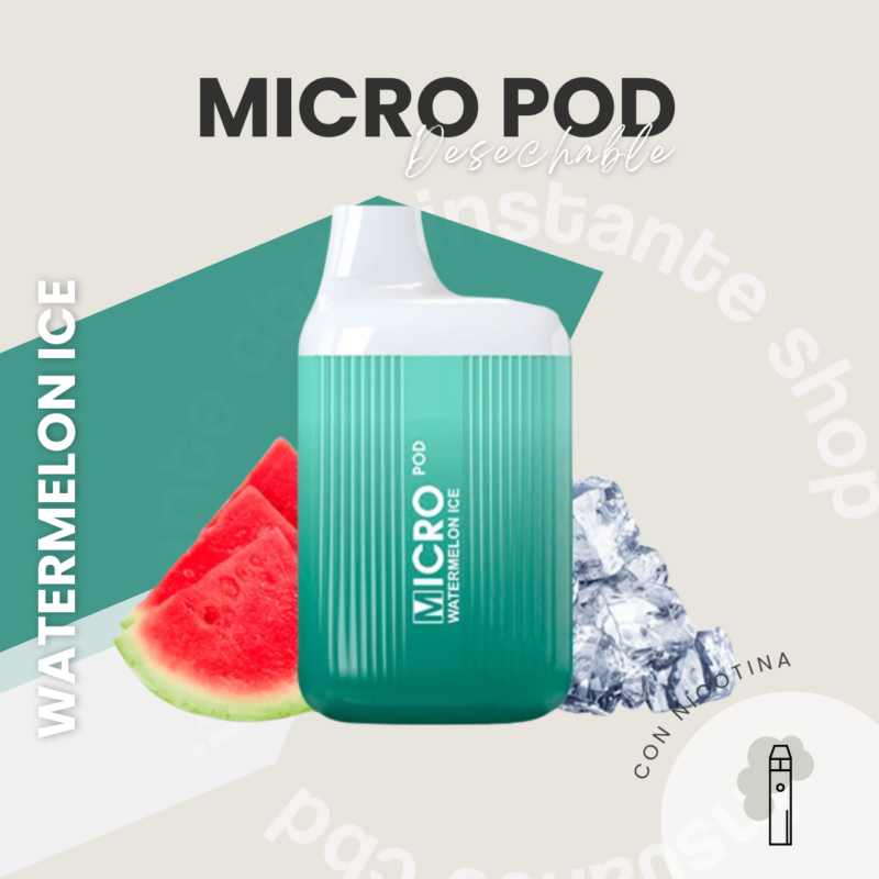 Pod Desechable Watermelon Ice Micro Pod 🍉❄️