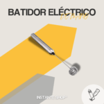 Batidor eléctrico de mano para vapeo