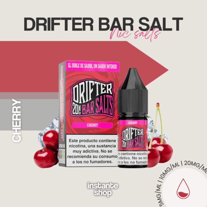 Drifter Bar Salts Cherry
