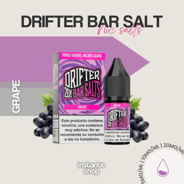 Drifter bar salts Grape