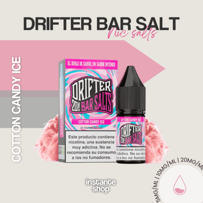 Drifter Bar Salts Cotton Candy Ice